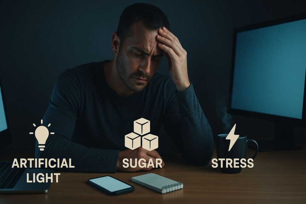 Anti‑Andropause Challenge modern lifestyle disruptors of men’s hormones