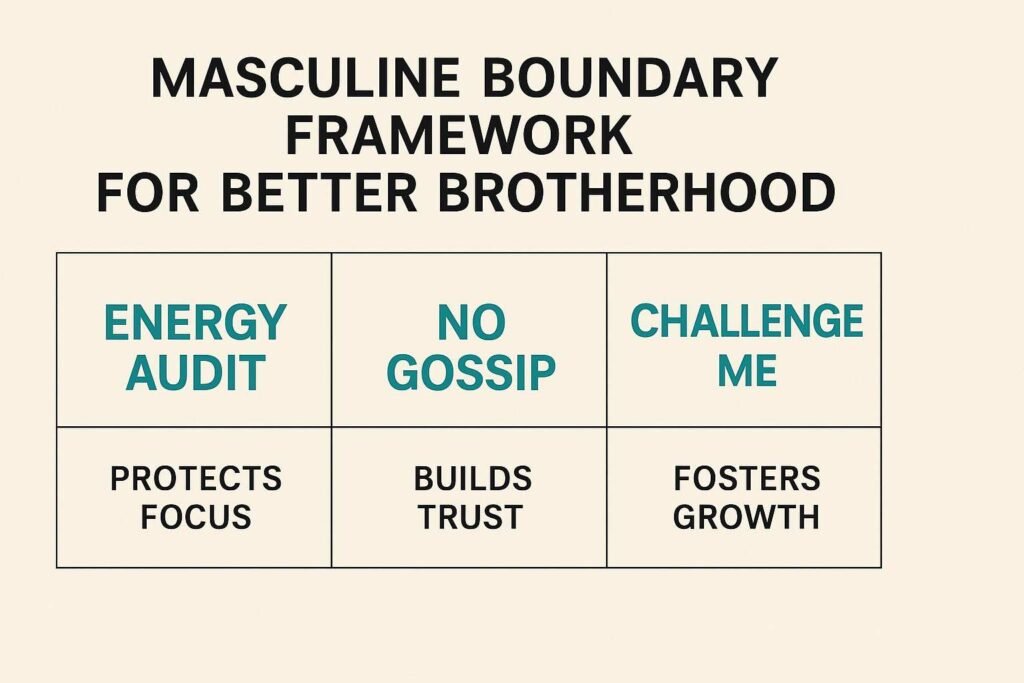 Masculine boundaries