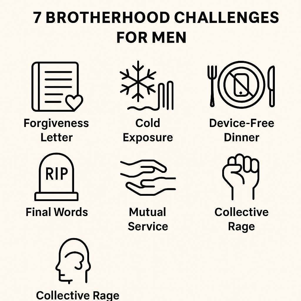 Brotherhood challenges for men