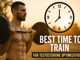 best time to train for testosterone optimization in men