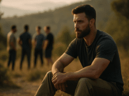 masculine solitude and brotherhood polarity visual