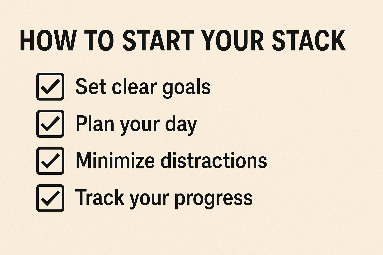 how to start your masculine productivity system