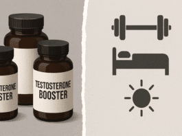 testosterone boosters versus natural testosterone habits
