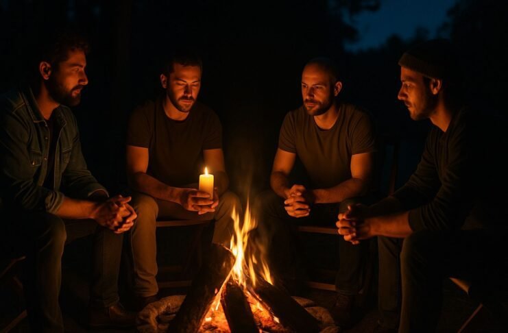 masculine table monthly meetup ritual